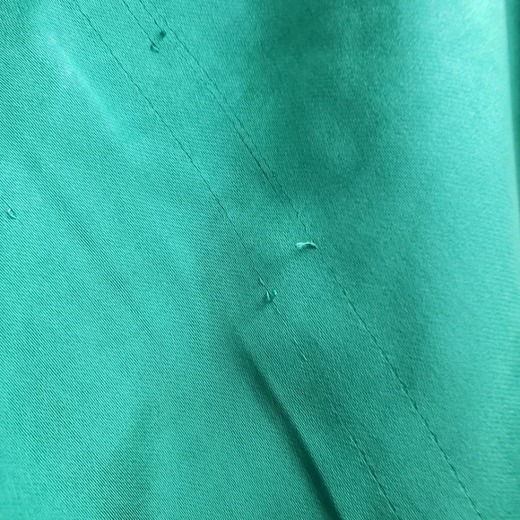 Selfie LeslieFantasia Gathered Bust Satin Mini Dress Jade XS - Picture 12 of 12